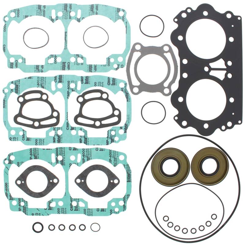 Vertex Pistons 1998 GSX LTD 950cc and 2000 GTX 950cc Complete Gasket Kit with Seals – Powersports Engine Rebuild Kit