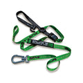 Matrix Concepts M1.0 Worx Tie Down Set - Green for Powersports Vehicles