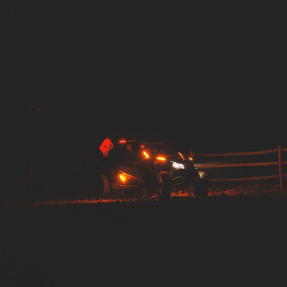 Can Am Maverick / X3 Plug & Play Auto-Cancel Turn Signal Kit with White Running Lights