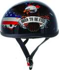 Bikers Choice Skid Lids Freedom Eagle Original Helmet - Small