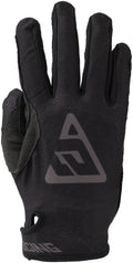 Answer Ascent Youth Gloves Black and Grey – Size XL for Powersports