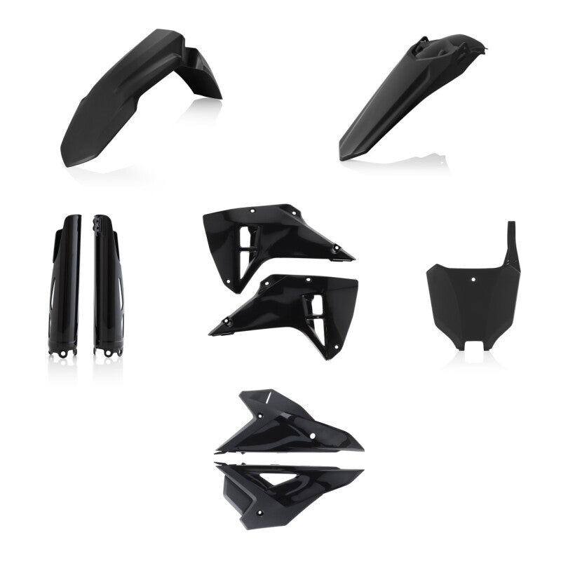 Acerbis 2025 Honda CRF250R/CRF450R Full Plastic Kit in Black