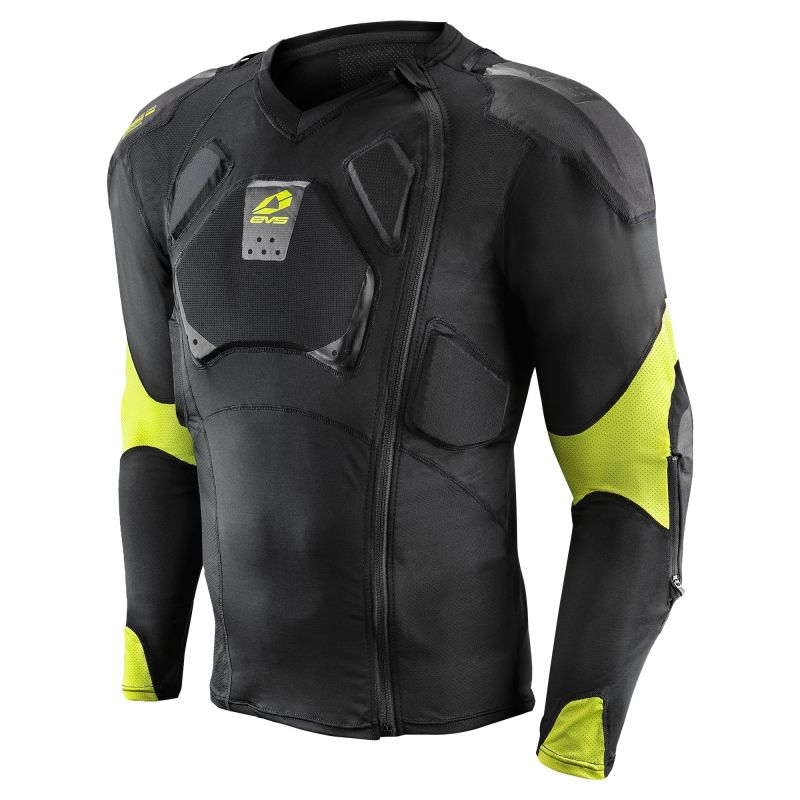 EVS Ballistic Pro Jersey Black – CE-Certified Impact Protection for Powersports