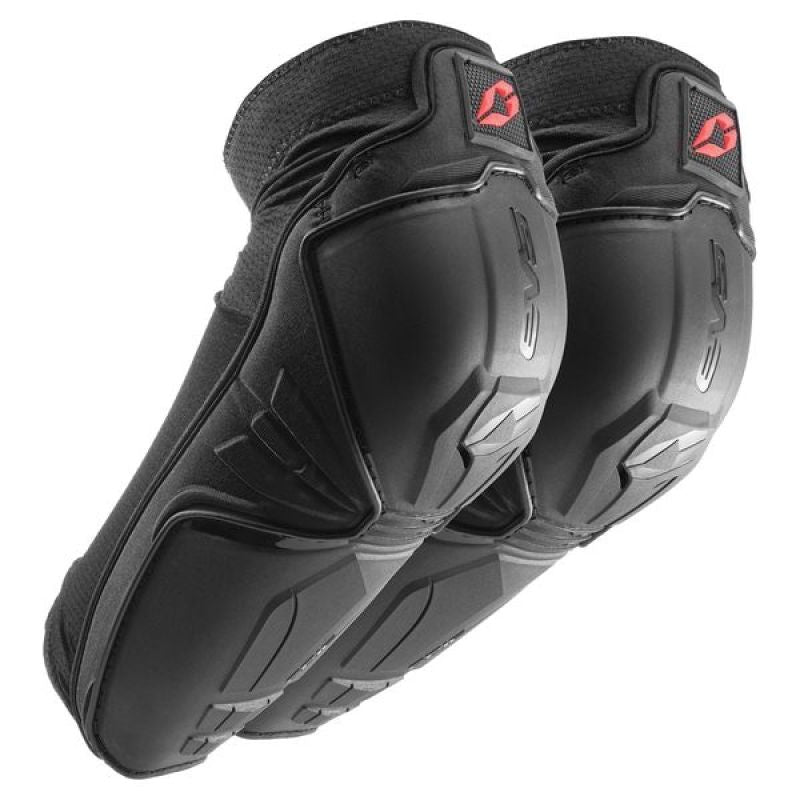 EVS Epic Elbow Guard Black/Black - Small/Medium for Enhanced Protection and Comfort