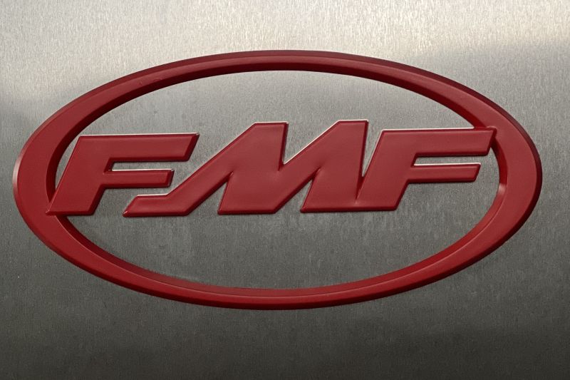 FMF Racing 3Decal Red Powersports Sticker Kit