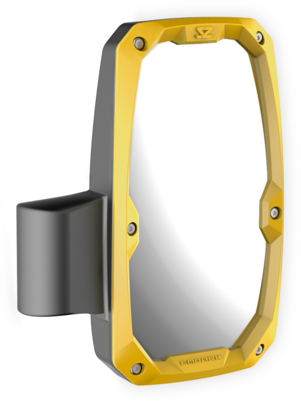 Seizmik Embark Side View Mirror Color Bezel and Cap Kit - Yellow