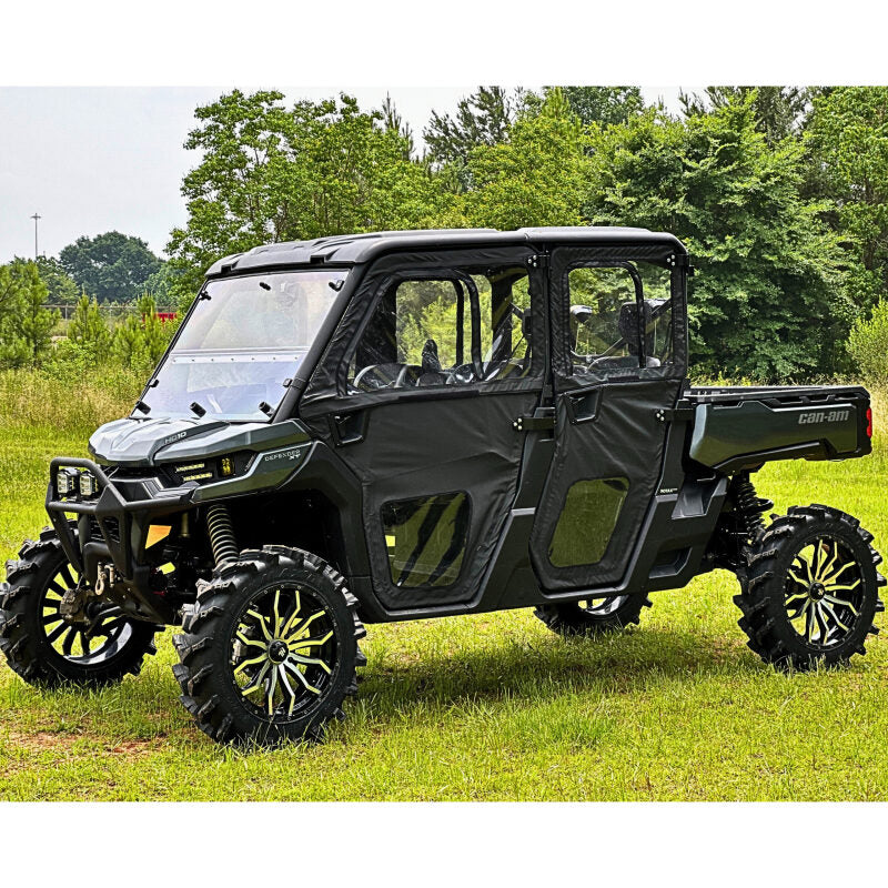 Seizmik 16-24 Can-Am Defender HD Max Rear Framed Soft Door Kit Part #52-06032kit