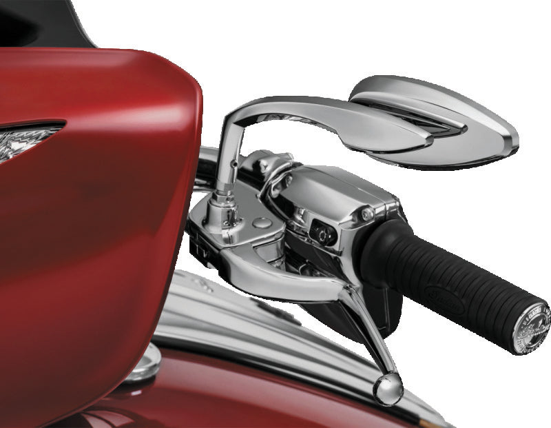 Kuryakyn Teardrop Mirrors Chrome with Convex Glass for Powersports Vehicles Part #1707