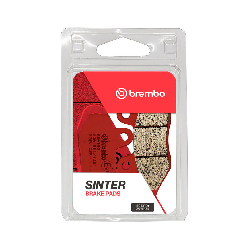 Brembo Powersports 07SU12SP Sintered Rear Brake Pad for Triumph Sprint, Tiger, Trophy 1200 & 900 Models