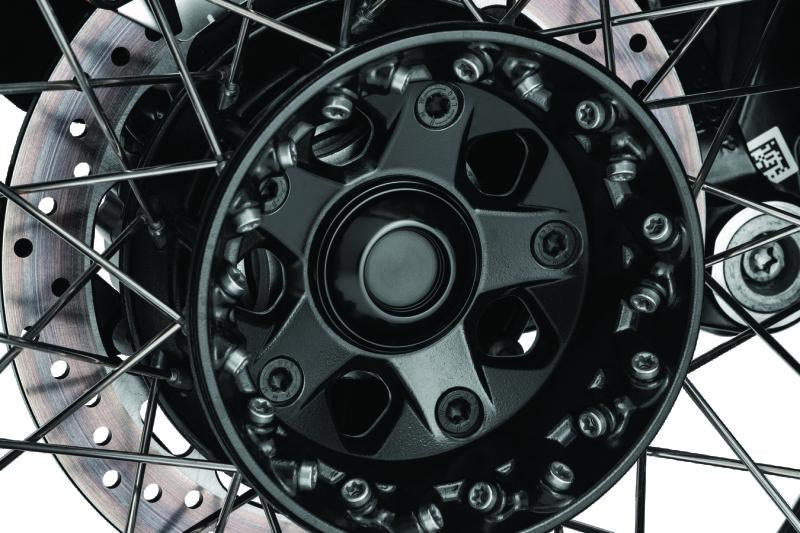 Kuryakyn Lodestar Rear Axle Sliders for BMW R1200 Series – Black