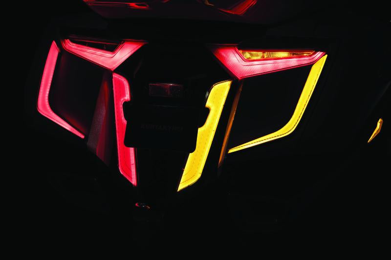 Kuryakyn Omni LED Rear Fender Cover for Honda GL1800 Gold Wing (2018-2020) – Satin Black