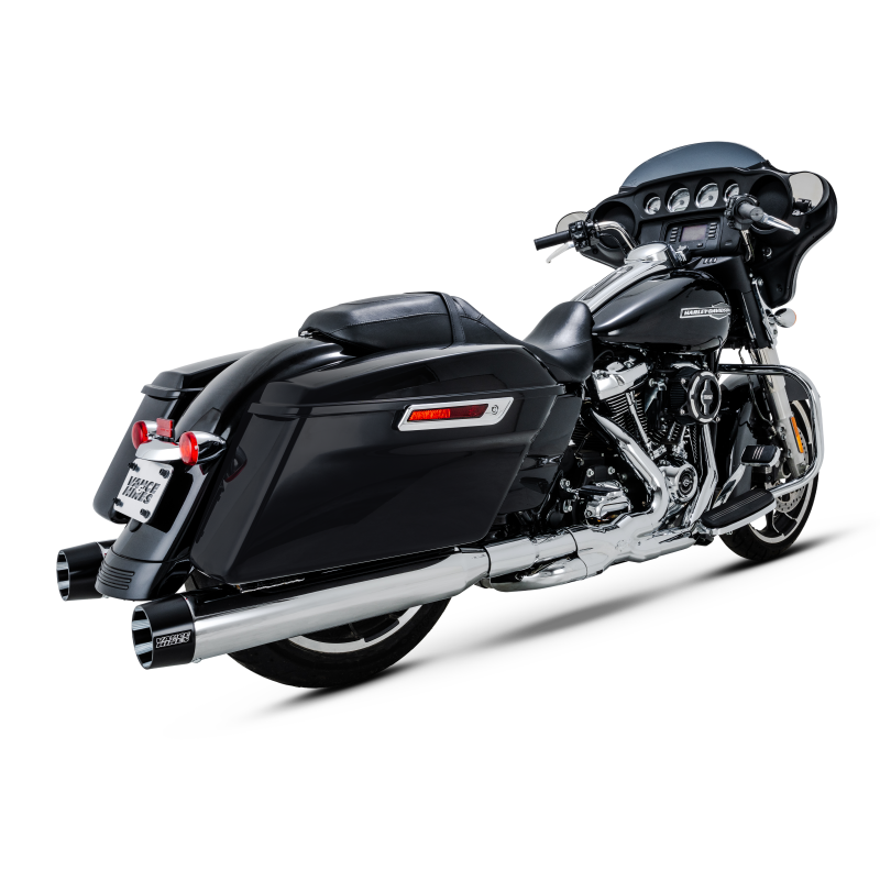 Vance & Hines Blackbird 450 Slip-ons for Harley-Davidson Touring 2017-2023 - Chrome