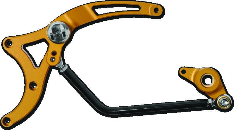 Performance Machine Mid Control - Gold Ops for Harley Davidson Touring and Softail Models
