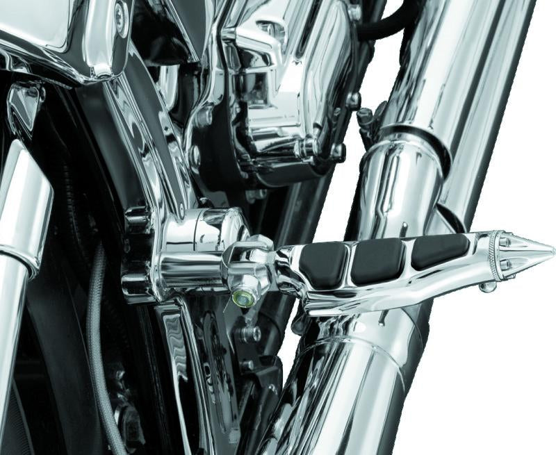 Kuryakyn Stiletto Pegs with Male Mount Chrome for Harley and Metric Motorcycles