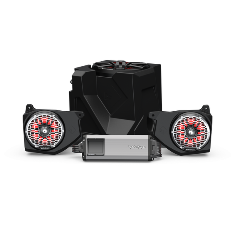 Rockford Fosgate UTV Stage-5 Audio System for Polaris Ranger XP 1000 (Gen 2) - Part RNGR18RC-STG5