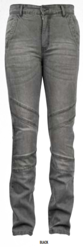 Speed and Strength Tough Love Armored Jeans for Women – Size 33x32, Black