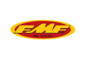 FMF Racing 23-Inch Oval Trailer Sticker Yellow and Red - Powersports Decal