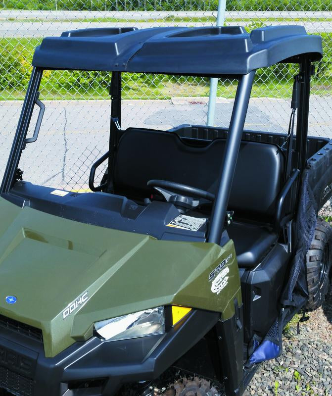QuadBoss Polaris Ranger Roof 2015-2019 – Durable UV-Stabilized Polyethylene Topper with Molded-In Cargo Tray