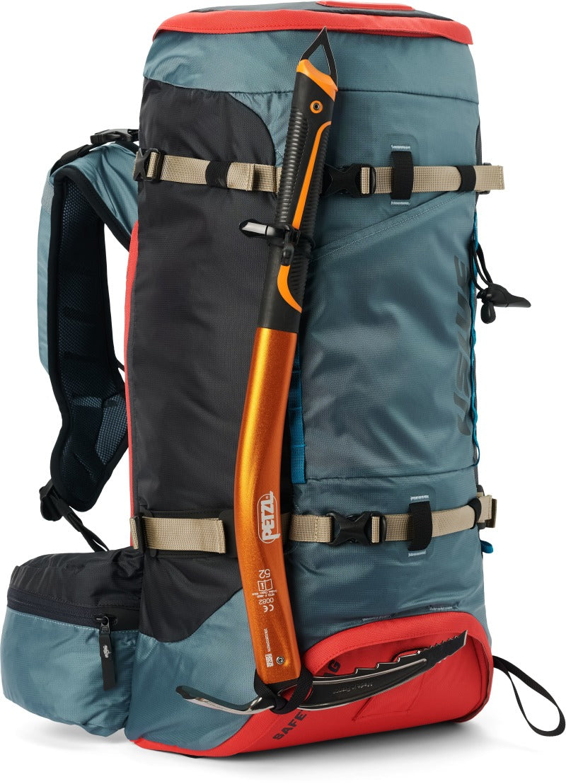 USWE Brant 35L Ski Touring Daypack for Women - Blue/Red