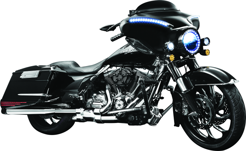 Kuryakyn Oil Cooler Cover for Harley Davidson Touring Models (2011-2013) Chrome - Part #7784