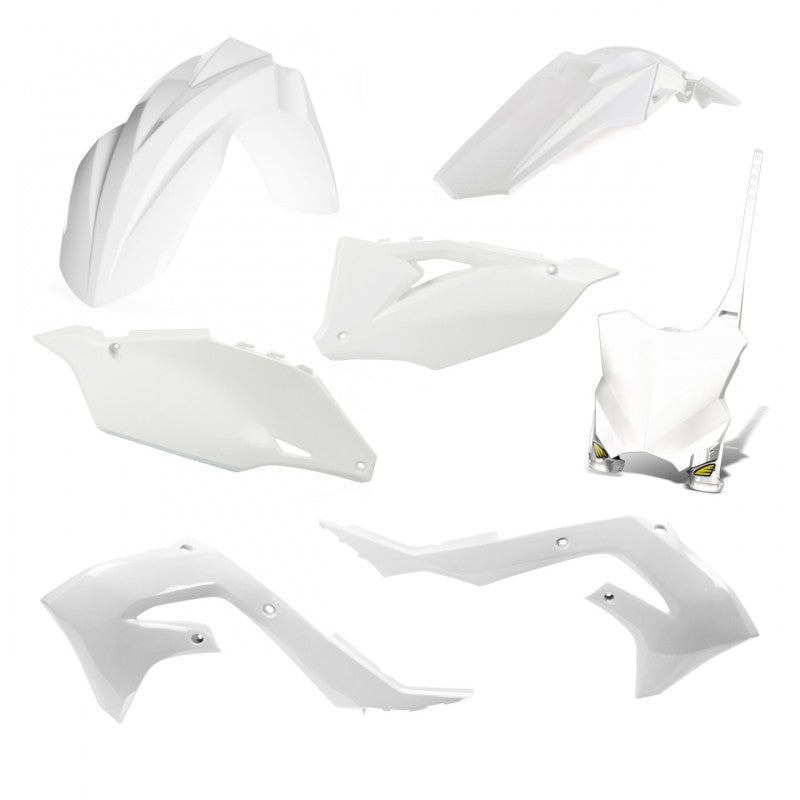 Cycra 21-23 Kawasaki KX450X 5-Piece Replica Body Kit in White