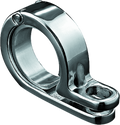 Kuryakyn P-Clamp 1-1/2 to 1-5/8 Inch Chrome PowerSports Mounting Clamp Part #4017