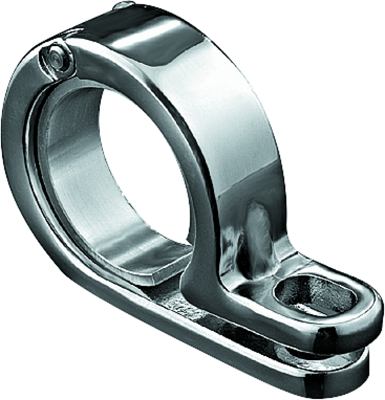 Kuryakyn P-Clamp 1-1/2 to 1-5/8 Inch Chrome PowerSports Mounting Clamp Part #4017