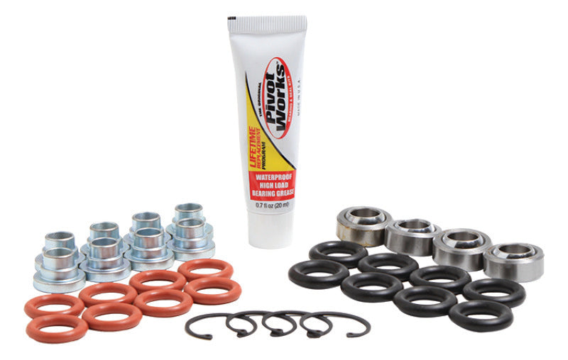 Pivot Works Front Shock Bearing Kit PWSHK-P01-000 for ATV Suspension Rebuild
