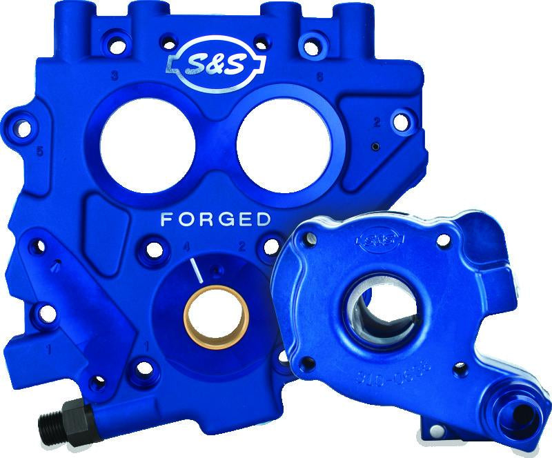 S&S Cycle 99-06 Big Twin TC3 Oil Pump and Cam Support Plate Kit – Fits Harley Davidson Big Twins from 1999 to 2006