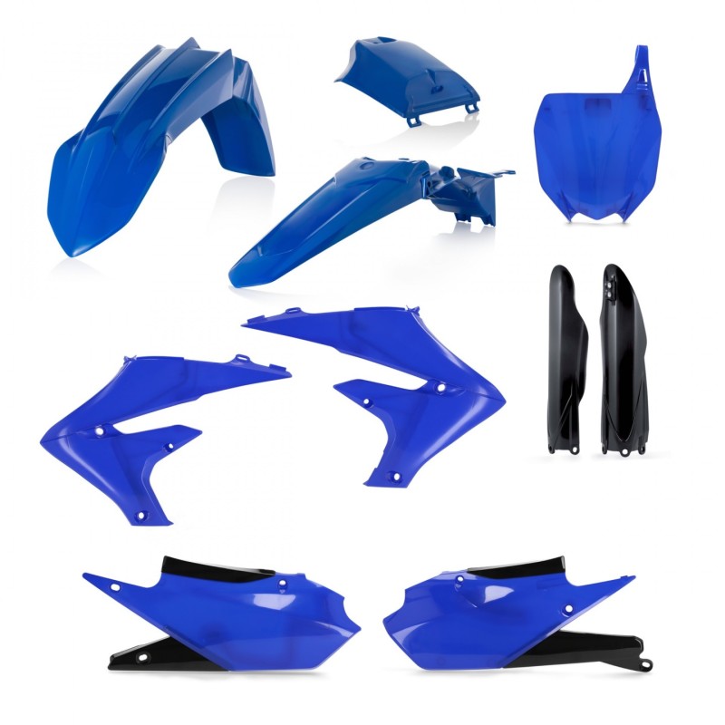 Acerbis Yamaha YZ450F/YZ250F/YZ450FX Full Plastic Kit (2018-2023) – Original Factory Shape and Colors