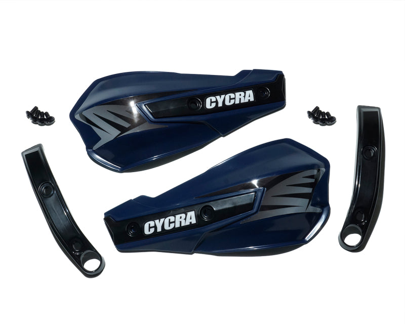 Cycra Vortex Replacement Hand Shields with Abrasion Guards - Husky Blue