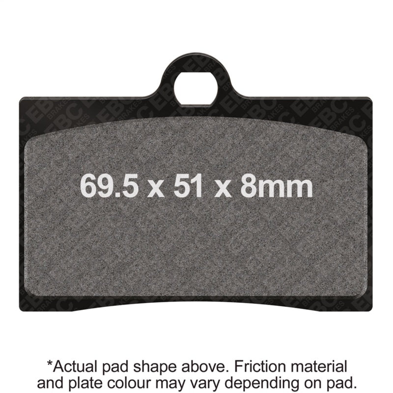EBC Powersports Double-H Sintered HH Brake Pads for Motorcycles - Part FA95HH