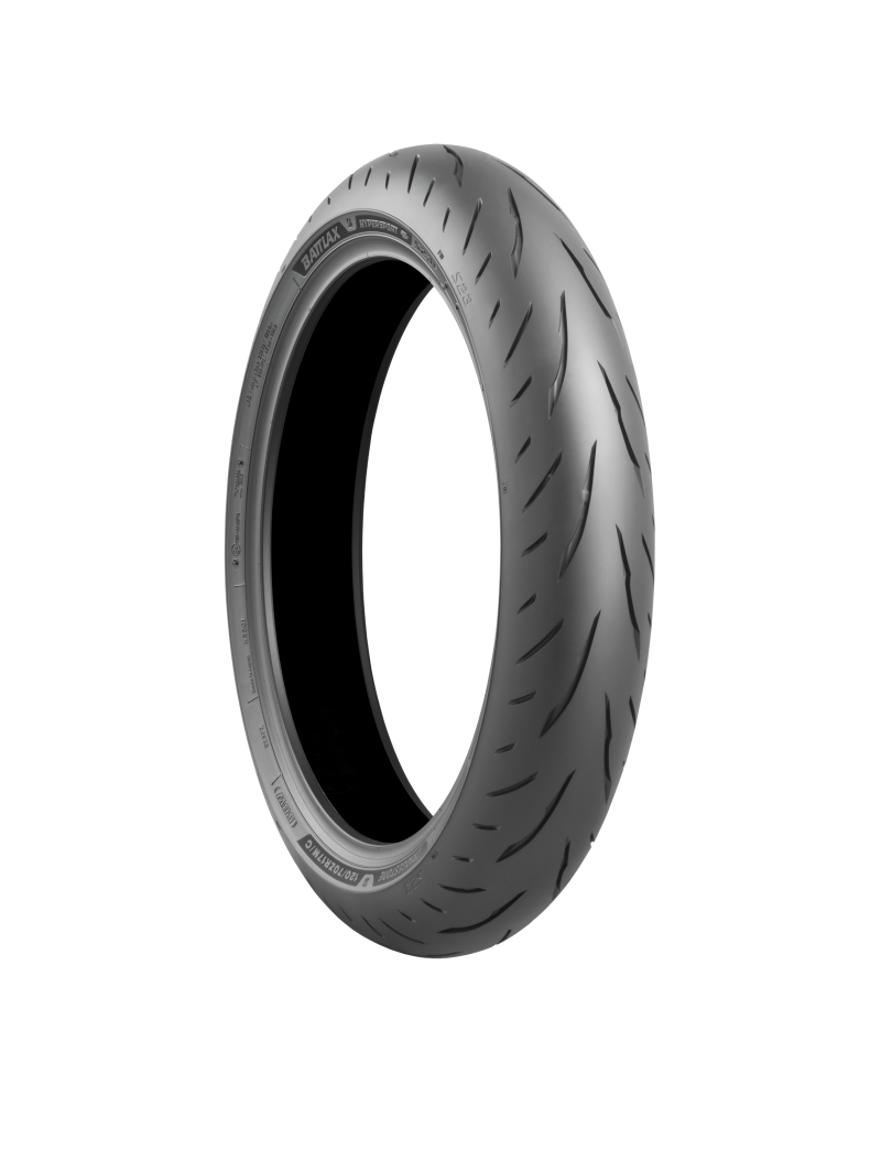 Bridgestone Battlax Hypersport S23F Tire - 120/70ZR17 M/C 58W TL for Front Wheel