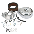 S&S Cycle Teardrop Air Cleaner Kit for S&S Super E and G Carburetors on Harley Davidson Big Twins and Sportsters