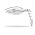 Performance Machine Vision Mirror Assembly Blade - Chrome for Powersports Vehicles
