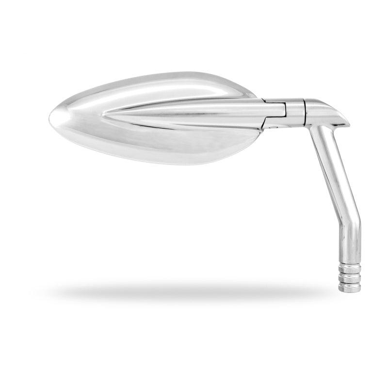 Performance Machine Vision Mirror Assembly Blade - Chrome for Powersports Vehicles