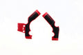 Acerbis X-Grip Frame Guard for KTM SX65, Husqvarna TC65, GasGas MC65 – Red/Black