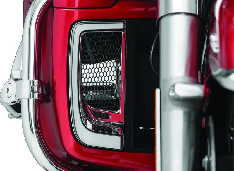 Kuryakyn Part 5065 Tracer LED Fairing Lower Grills for Harley Davidson Touring Models