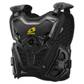 EVS F2 Roost Deflector Black - Large for Motocross and Powersports