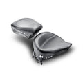 Mustang Motorcycle 76180 Softail Standard Touring Solo Passenger Seat with Braided Edge Skirt for Harley Davidson