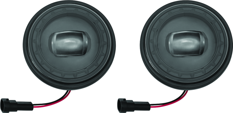 Kuryakyn Orbit 4-1/2 inch Passing Lamps - Black for Powersports Vehicles