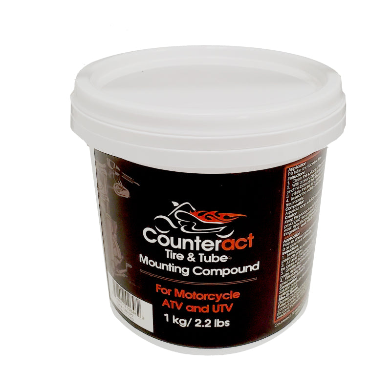 Counteract Motorcycle Tire Mounting Paste 2.2 lb by Counteract - Easy Application for Tire Installation