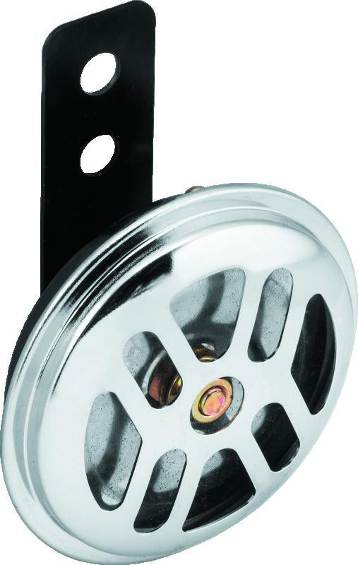 Bikers Choice Chrome 2.5 Inch 12V Horn - Universal Fit for Custom Motorcycles