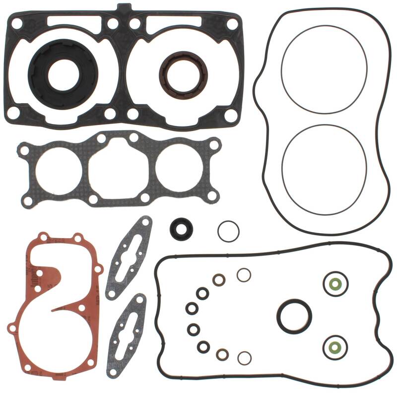 Vertex Pistons 711310 Complete Gasket Kit with Seals for Polaris 800 Rush and SwitchBack (2011-2012)
