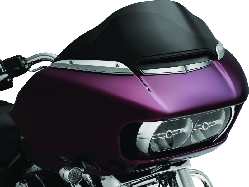 Kuryakyn Windshield Side Trims for Harley-Davidson Road Glide Models 2015-2025 – Chrome Finish