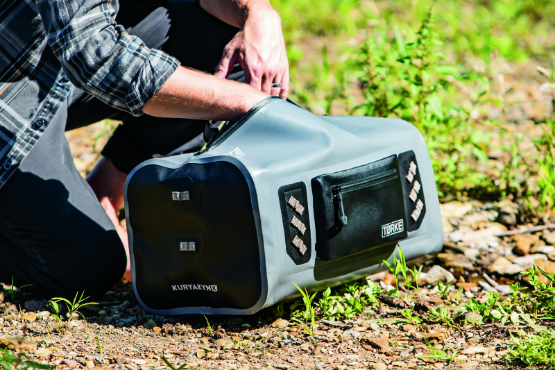 Kuryakyn Torke 35L Dry Duffle Bag – Waterproof Motorcycle and Marine Gear Storage