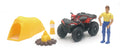 New Ray Toys Polaris Sportsman XP1000 1:18 Scale Camping Set – Powersports Collectible