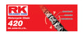 RK Chain RK-M 420-76 Powersports Chain with Quad-Riveted Pins and Special Coating
