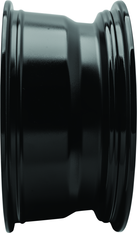 QuadBoss Barbwire 14x7 Wheel with 5+2 Offset - Black/Milled Finish, 4x110 Bolt Pattern