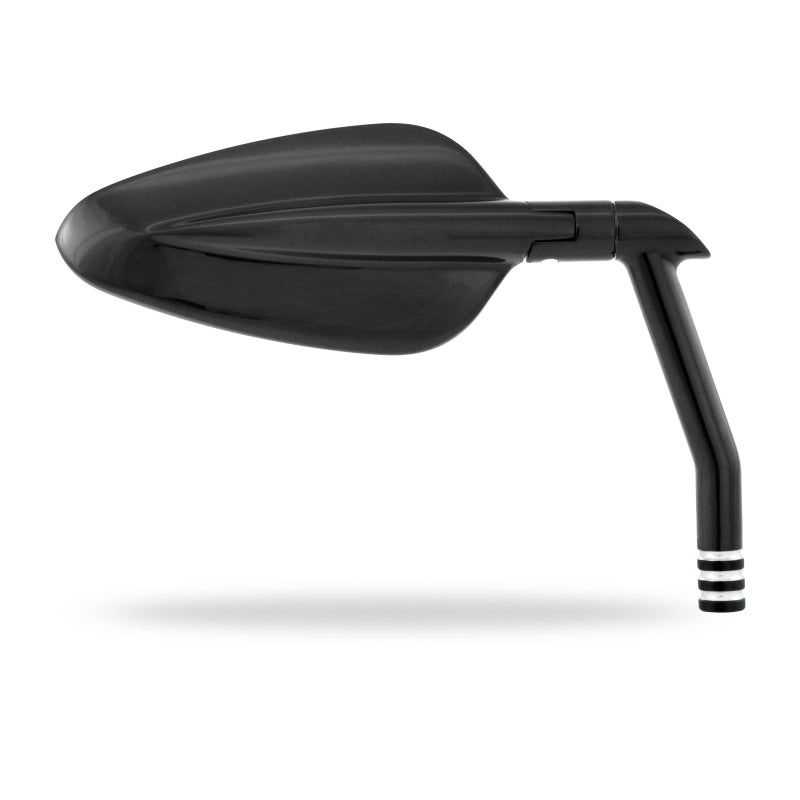 Burly Brand Radar Mirror Set - Black | Adjustable, Vibration Tested, Universal Mounting